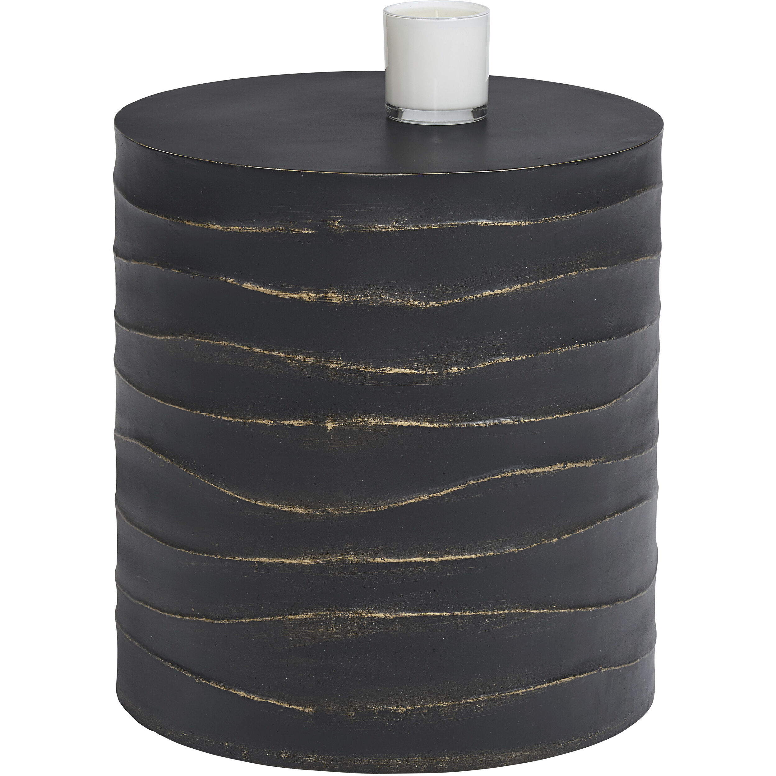 Corey 18 X 16.5 inch Black Outdoor End Table